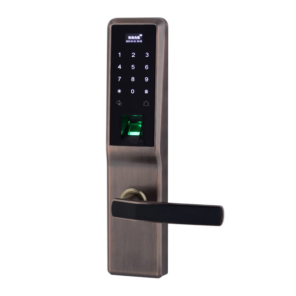 GLJ-8008新款指紋密碼鎖 防盜門鎖